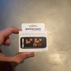 Peterson Clip-On Strobe Tuner