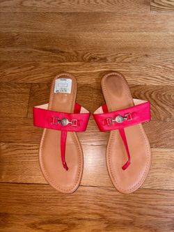 Bandolino Women's Red Sandals Size 11