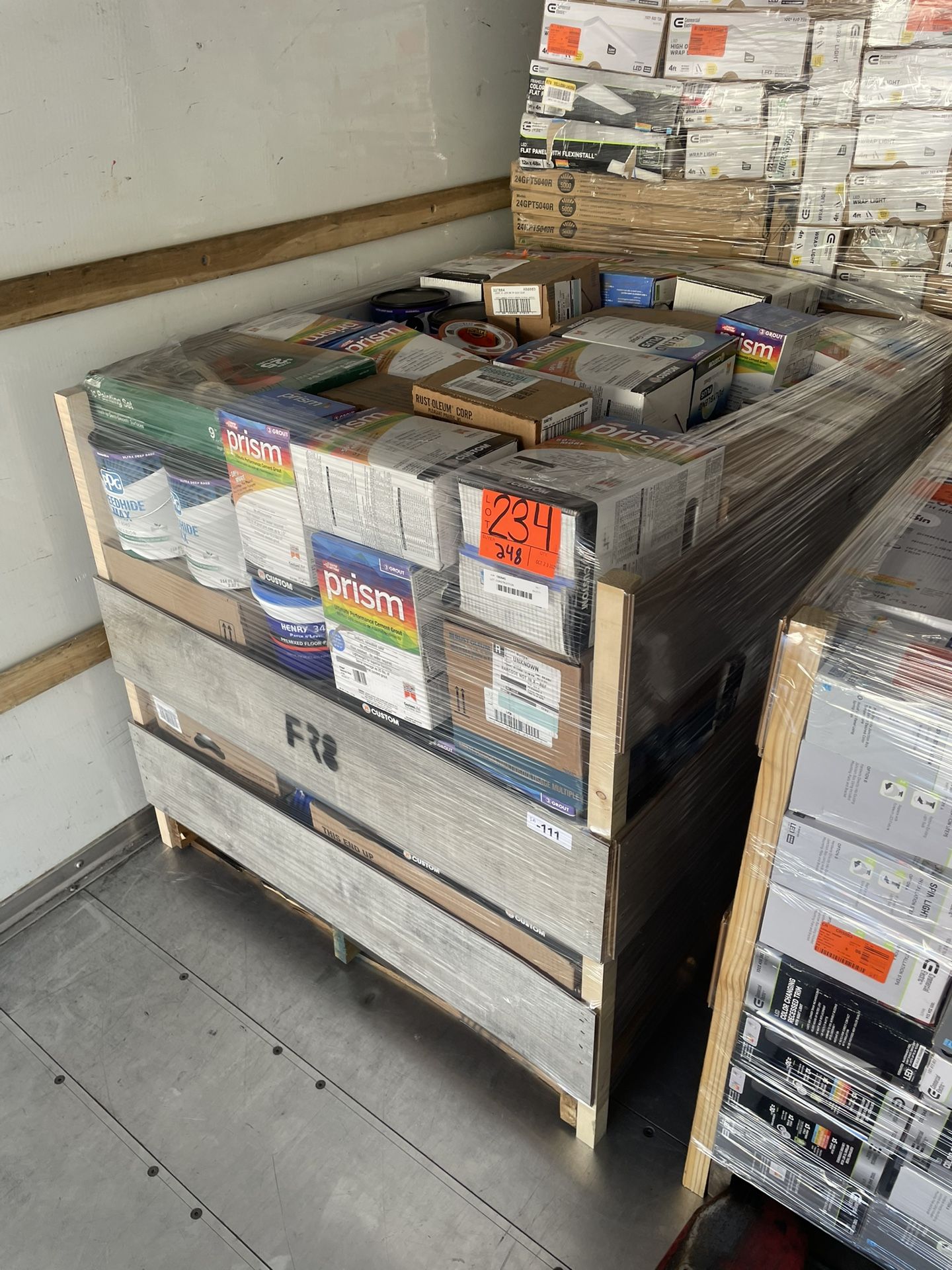 Liquidation Pallet Wholesale Pallets, 70 - 85 % Off Retail