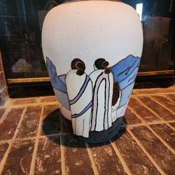 Gina Arrighetti Clay Vase 22kt Gold