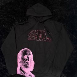 Sky’s Da Limit Pink Rhinestone Pullover  