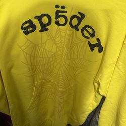 Yellow Spider Hoodie