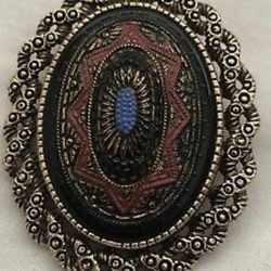 Vintage Sarah Coventry Oval Pendant/Brooch