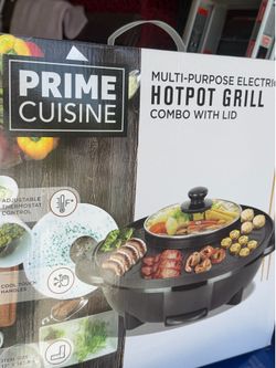 Hotpot & grill combo pot