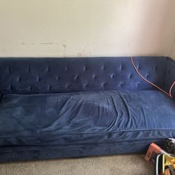 blue couch 