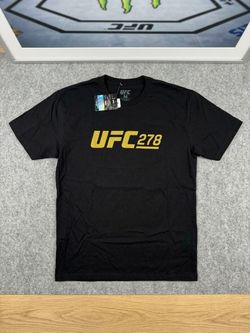 UFC 278 Usman Vs Edwards 2 Fight Poster T-Shirt Mens Medium Black Gold
