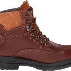 NEW Size  7.5 WOLVERINE Men Durashock Work Boots Steel Toe Boot
100% Leather