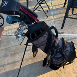 Wilson D9 Forged Custom Golf Clubs With Putter And Ogio Backpack Bag