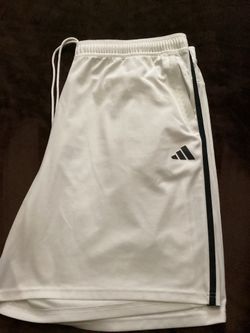Men’s Adidas White Shorts SZ XXL