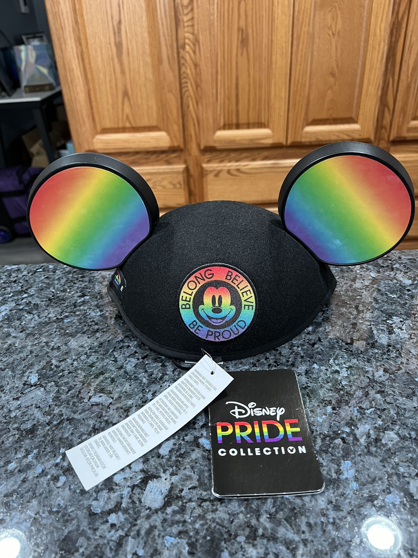 Disney Pride Collection Mickey Rainbow Ears Hat.  Brand New With Tags 