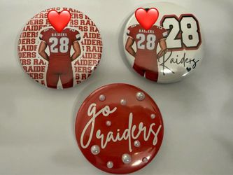 Game day buttons