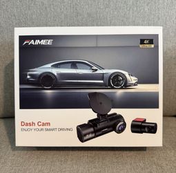 FAIMEE 4K+2K+2K 3 Channel Dash Cam.