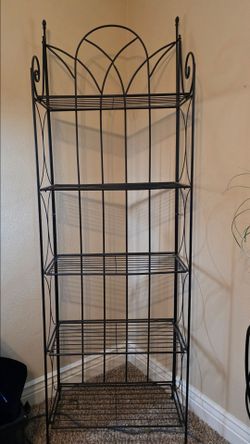 Wrought Iron Baker's Rack