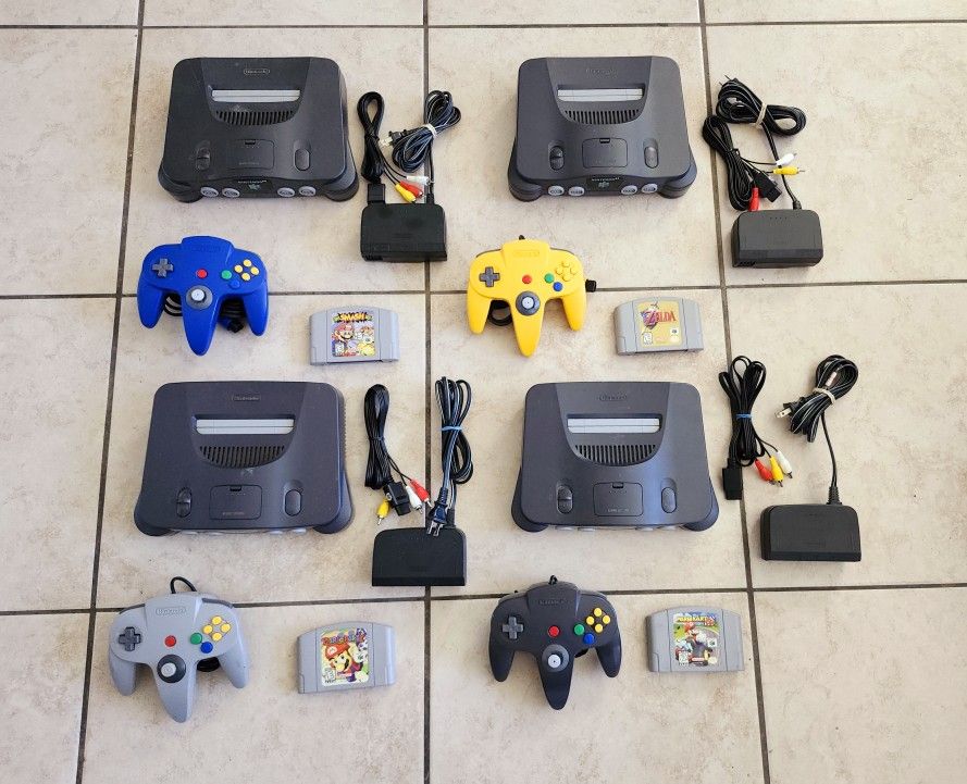 Nintendo 64 / N64 Sets complete with HDMI 
