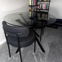Glass Dining Table 
