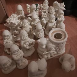 Snow Babies, White, Small