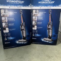 2 NEW Bissell CrossWave HydroSteam+ – All-in-One Vacuum Mop