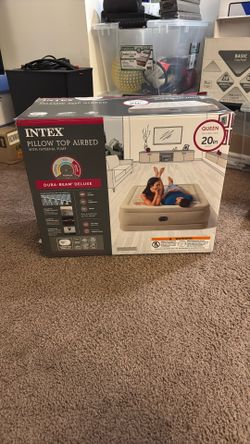 Intex Pillow Top Airbed air mattress