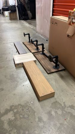 Wooden Shelves
