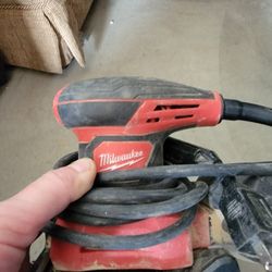 Milwaukee Palm Sander.