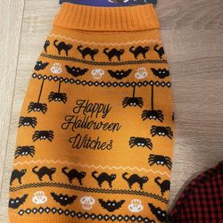 Halloween Dog Sweater 