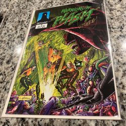 Signed Warriors Of Plasm Comic Book. 