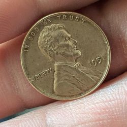 1951 Proof Penny Wheat  Penny 