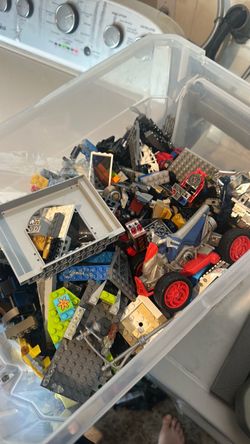 Large Lot of Mixed LEGO Pieces
