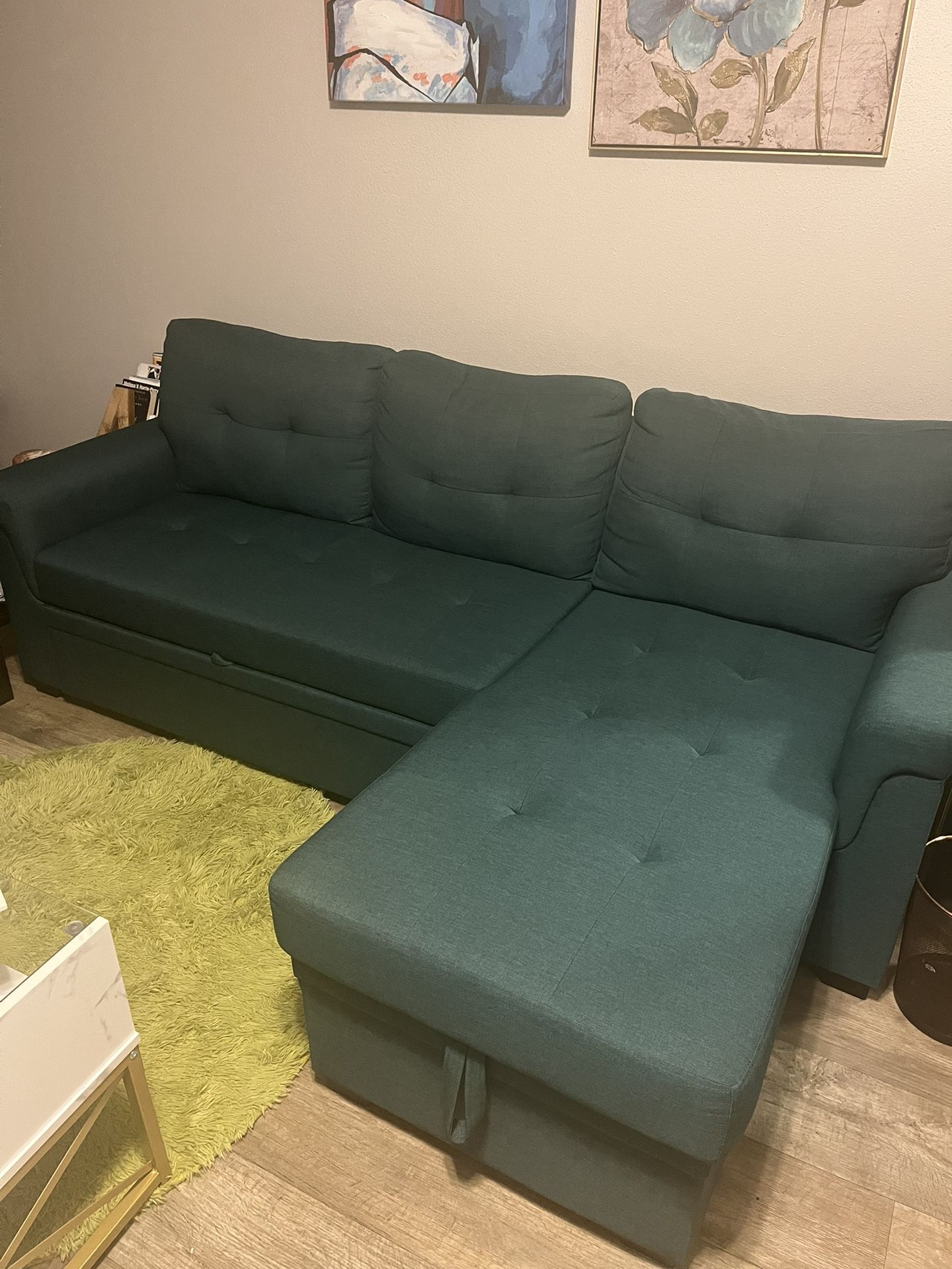 Sectional Green