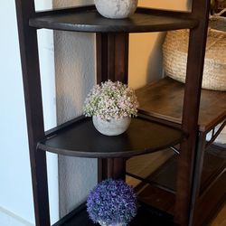 Cute 3 Tier Corner Shelves Storage 