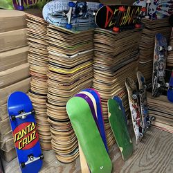 Street skateboard cruiser longboard and decks