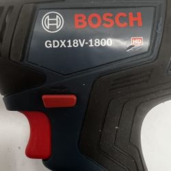 Bosch 18v 1/4” Impact Driver 1/2” Square Wrench