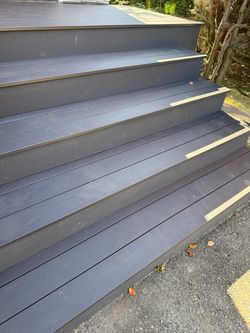 Deckorators composite decking boards square edge Dark Slate