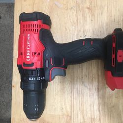 CRAFTSMAN  1/2" (13MM) CORDLESS DRILL DRIVER 20V MAX (TOOL ONLY)