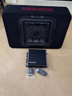 Kicker 12” Solo-Baric Sub and Amp