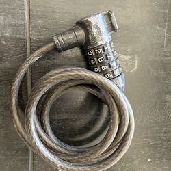 Bicycle tire lock chain