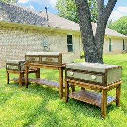 End Tables & Coffee Table 