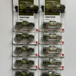 Hot Wheels Pantone Toyota Tacoma
