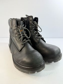 Timberland PRO Direct Attach Black Work Boots A1W6M Soft Toe Mens Size 13 M