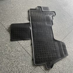 Rezaw-Plast Rubber Floor Mats for Ram ProMaster 2014-2023 1st Row Rubber Mat 1(contact info removed) 3500 RV Camper Van Black