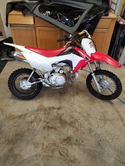 2013 honda 110 dirt clearance bike for sale