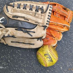 Baseball ⚾/ Softball 🥎 Leather Gloves
