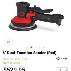 Snap-on Air Sander