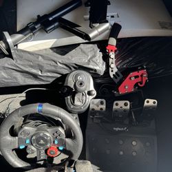 Logitech Steering Wheel, Petals, Shifter+ Handbrake Send Offers 