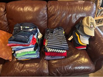 LOT of Golf POLOS and HATS