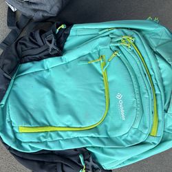 Diaper Backpack And Regular School Backpack 