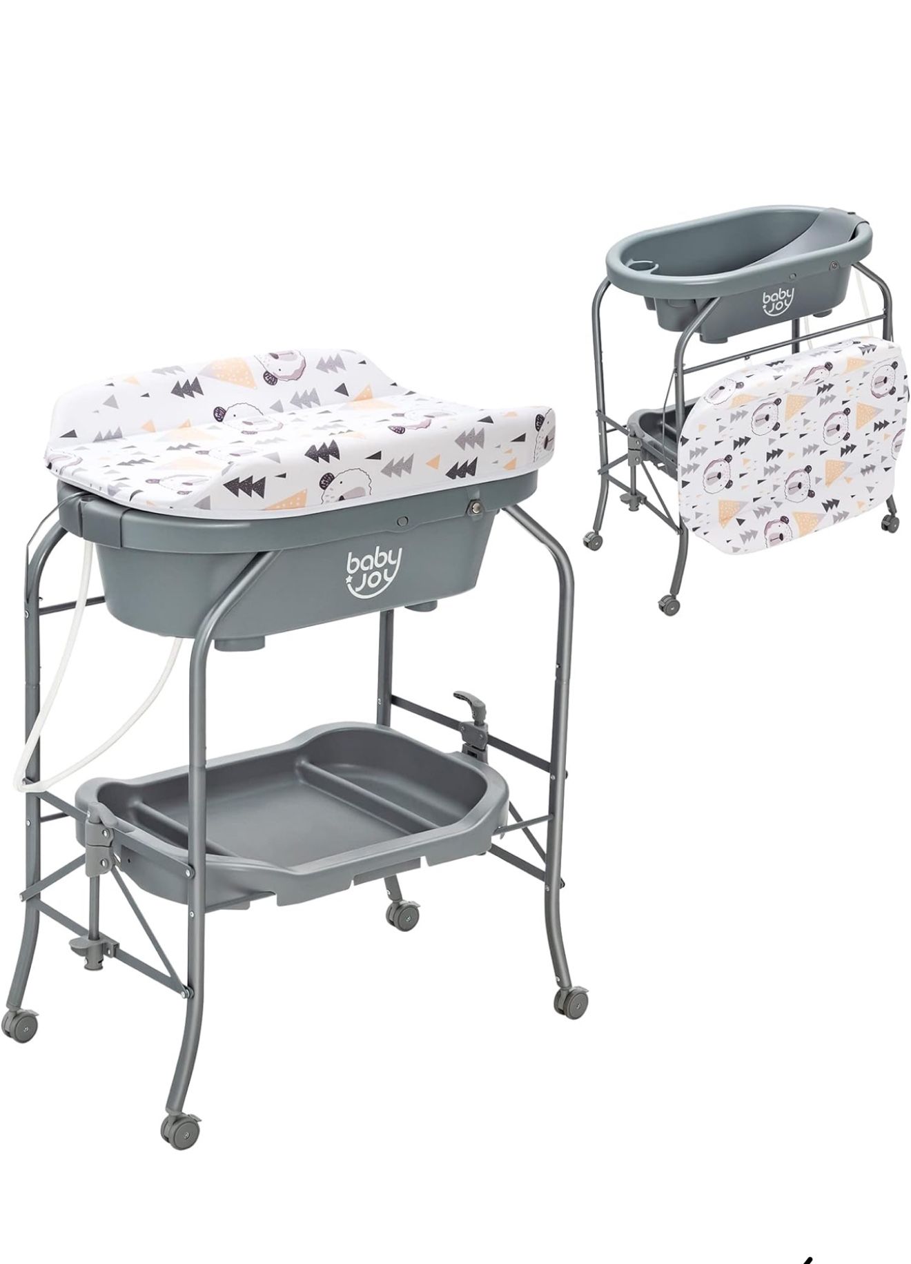 Baby Joy Bathtub With Changing Table