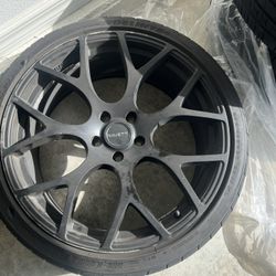 20 inch Ravetti rims and tires 