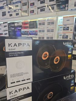 Infinity Kappa 63XF
Kappa Series 6-1/2" 2-way car speakers