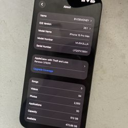 iPhone Pro Max 15 Unlocked 512GB